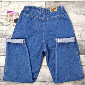 NWT Vintage Lee Riders Elastic Waist Mom Jeans